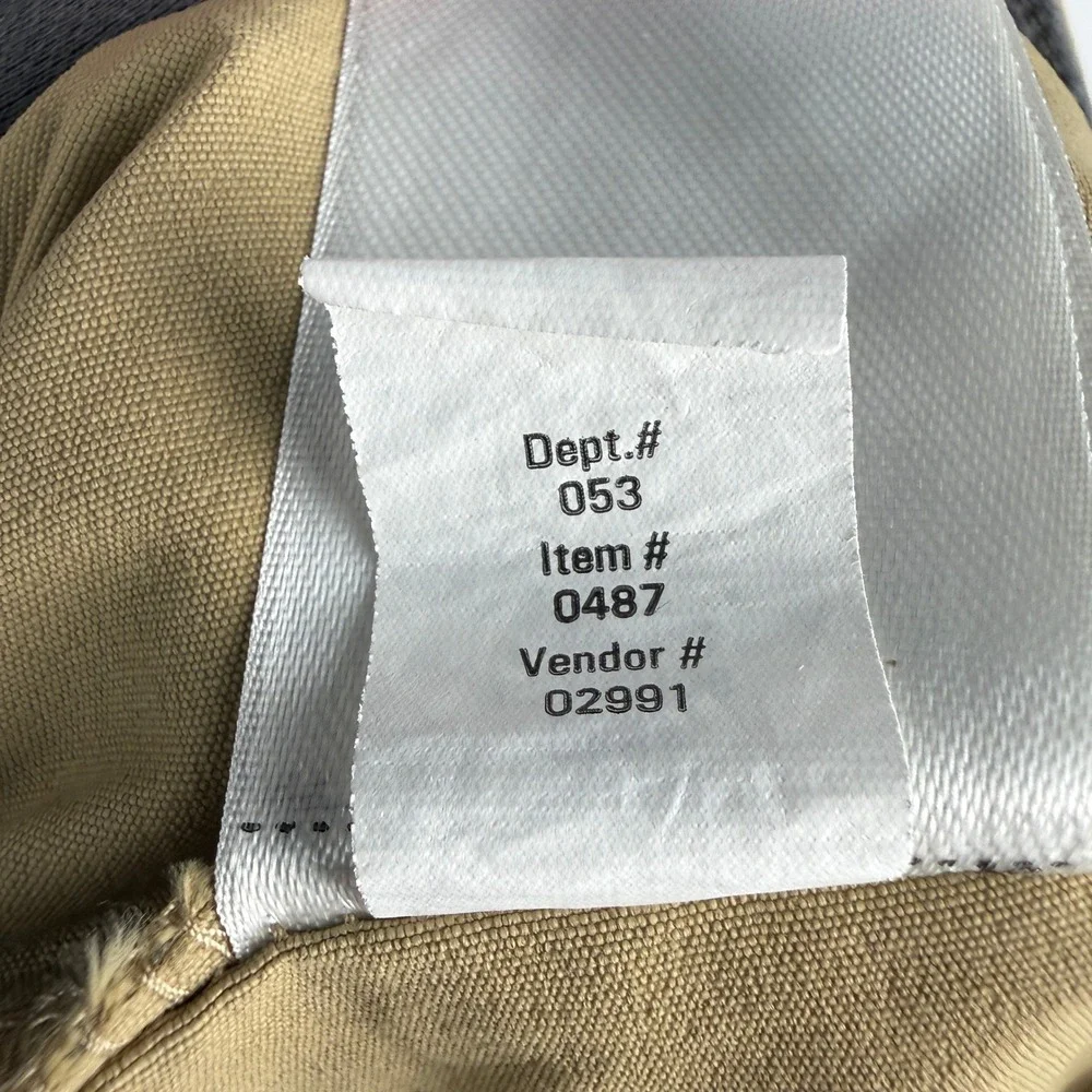 Eddie Bauer Convertible Tech Pant Mens 36x30 Tan Hiking Cargo Pocket Utility